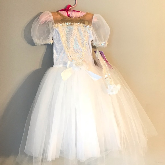 White Junior Bride 👰 Gown - Picture 4 of 8